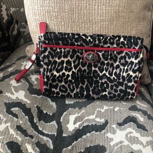 Coach clutch/wristlet